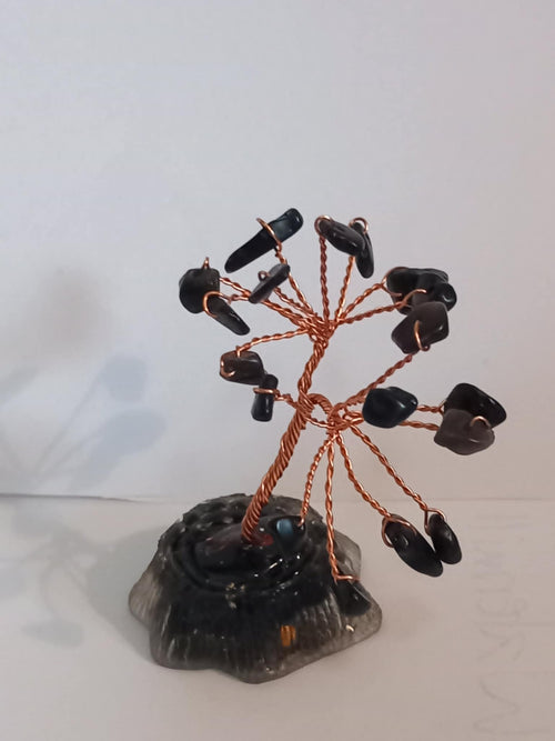 Black obsidian tree 2