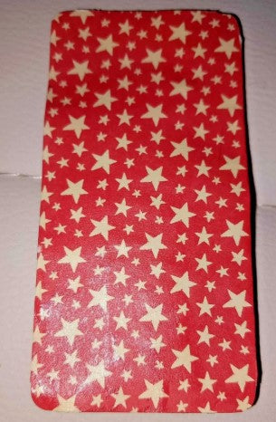 Back of Christmas Gingerbread man bookmark option 4
