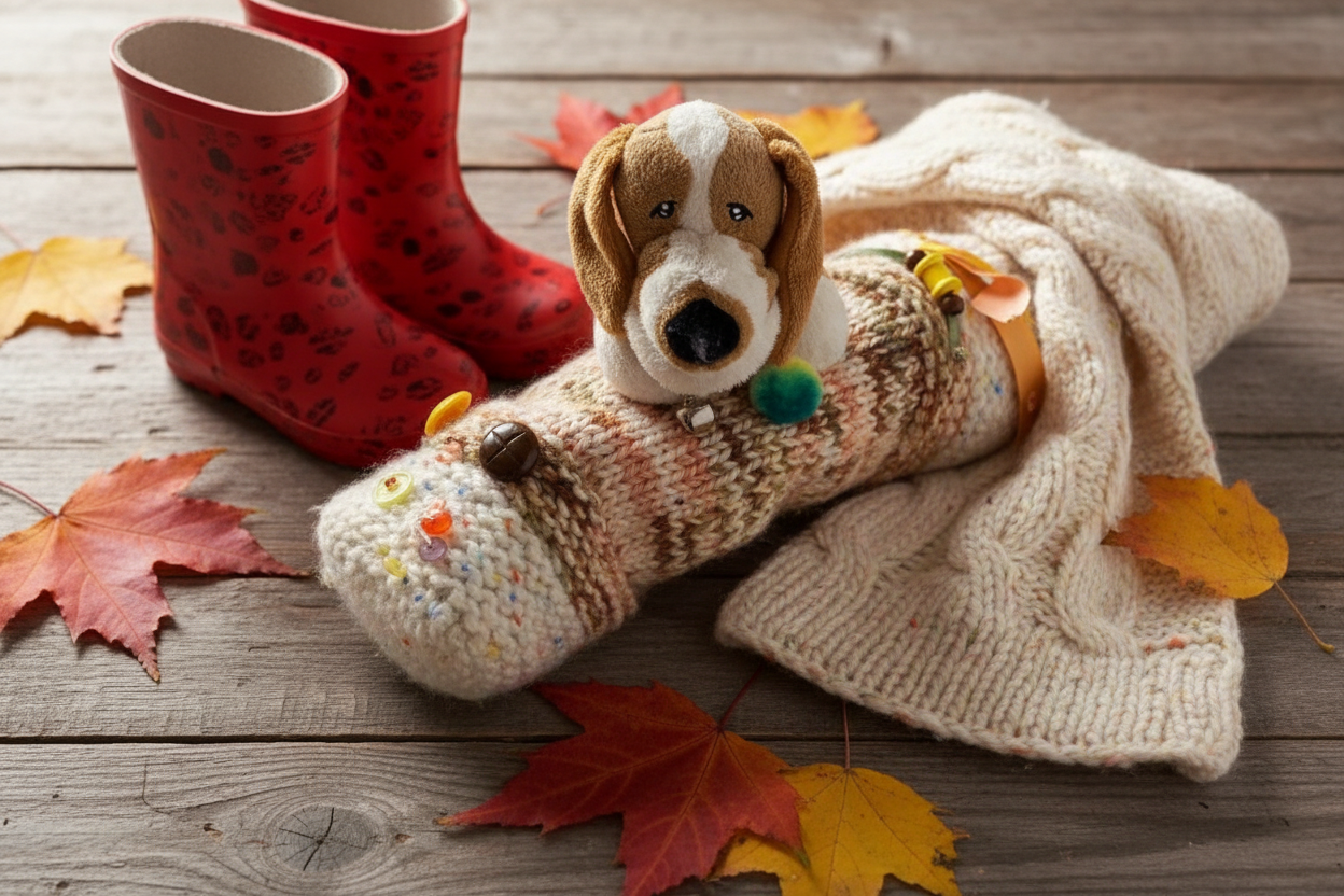 Dog Hand Muff Lifestyle