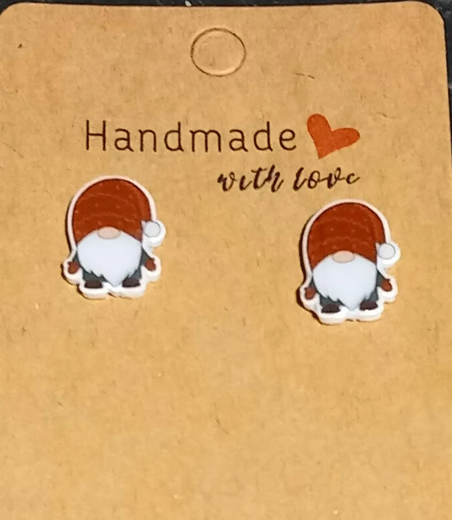 Gonk Shaped earrings
