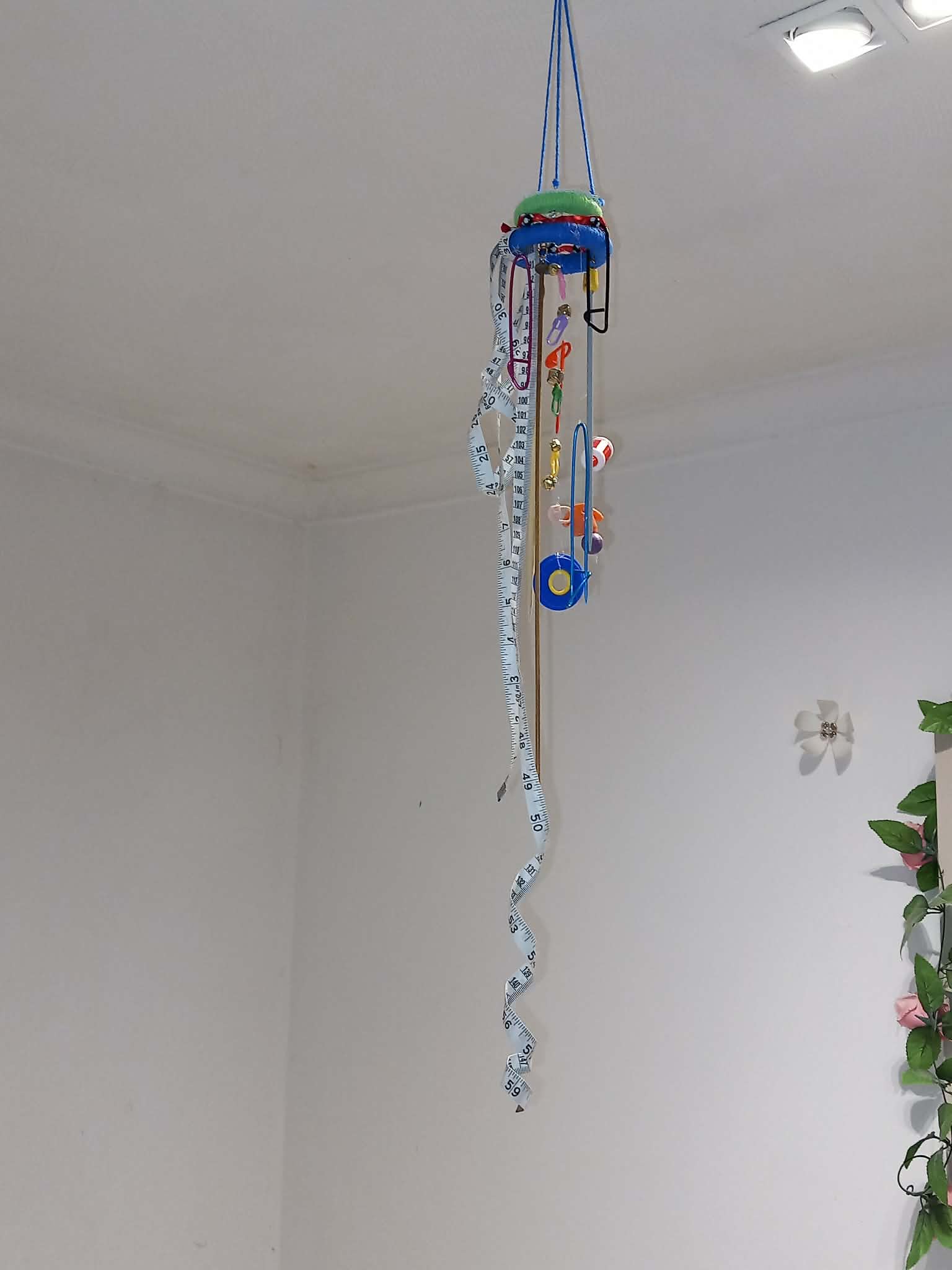Hanging home decoration/knitting mobile/knitting hanging mobile