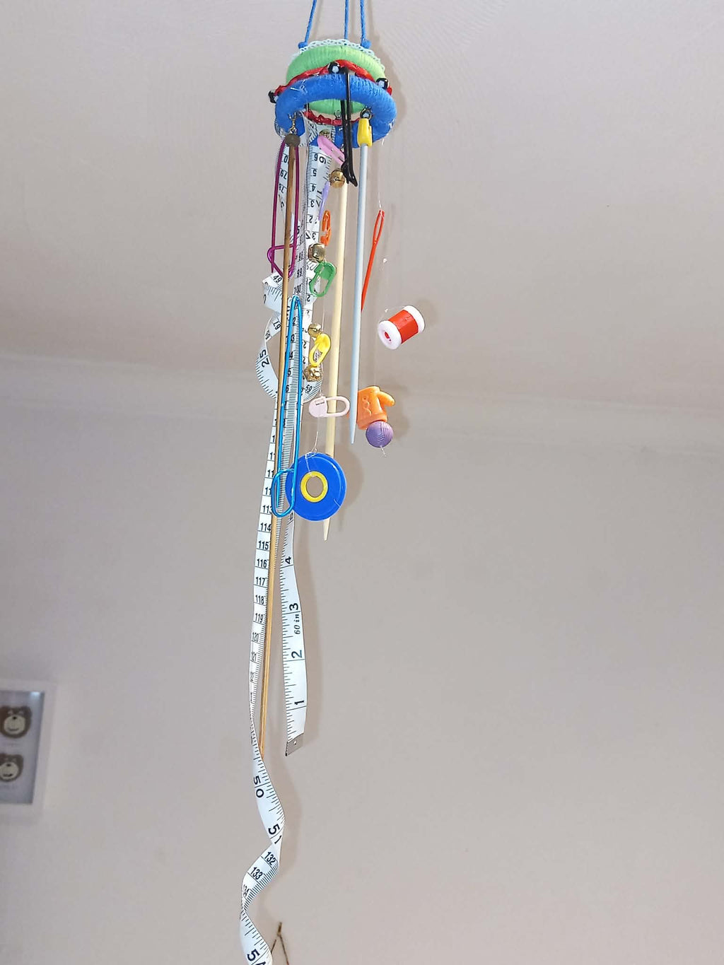 Hanging home decoration/knitting mobile/knitting hanging mobile