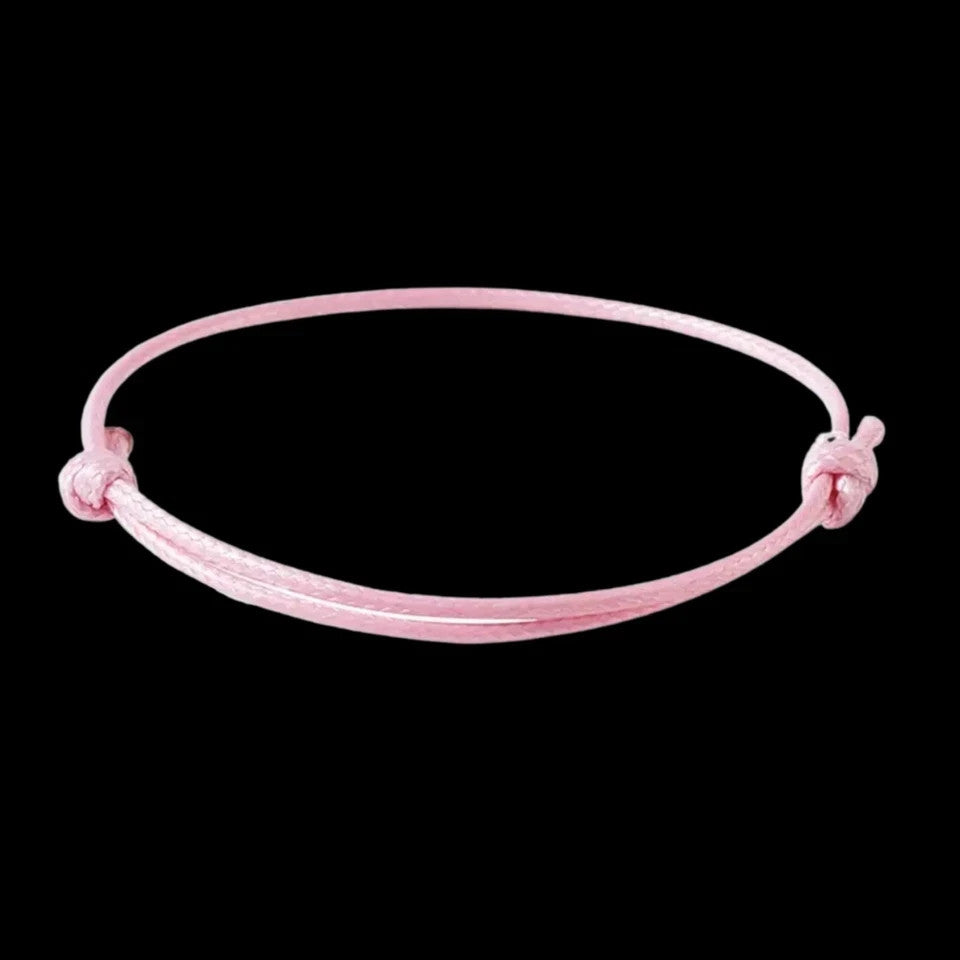 Pink Cord Bracelet