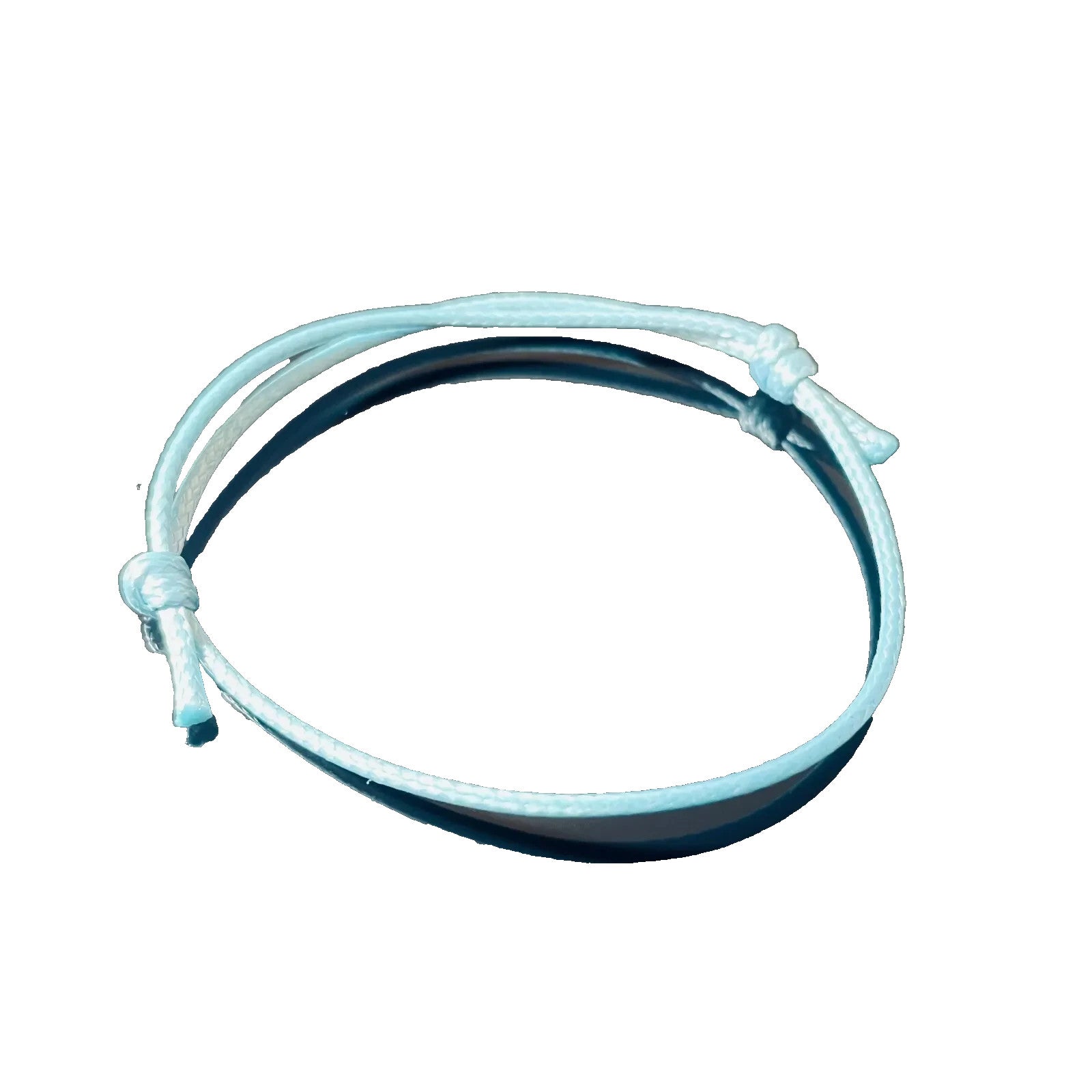 Light Blue wax bracelet
