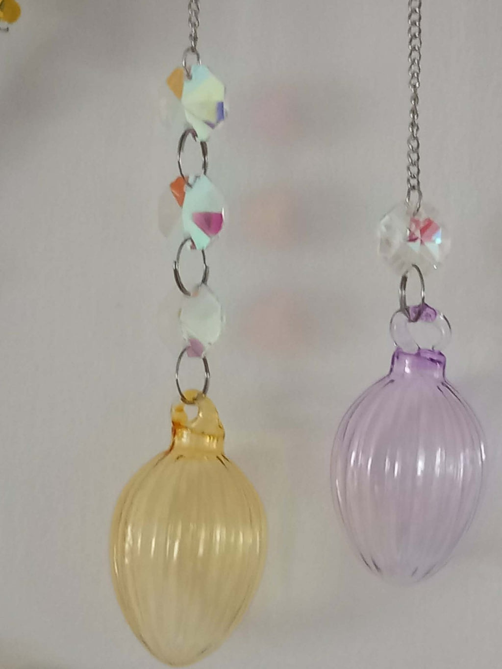 Easter Sun Catcher Easter Egg Suncatcher glass Beads Brand New
