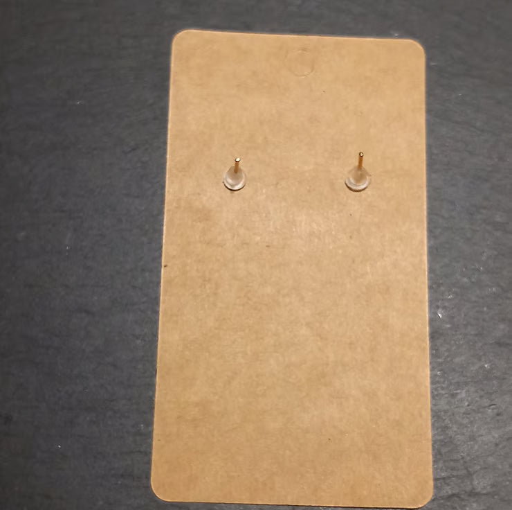 Back of Santa earrings/Father Christmas earrings